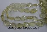 CNG1828 15.5 inches 20*25mm - 22*30mm faceted freeform lemon quartz beads