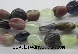 CNG220 15.5 inches 8*10mm nuggets mixed gemstone beads