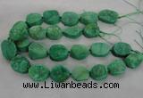 CNG2415 15.5 inches 22*28mm - 28*35mm freeform agate beads