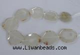 CNG2534 15.5 inches 35*40mm - 40*45mm freeform druzy agate beads