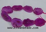 CNG2671 15.5 inches 30*40mm - 40*50mm freeform druzy agate beads