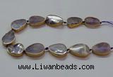 CNG2723 15.5 inches 18*28mm - 20*30mm freeform amethyst beads