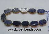 CNG2727 15.5 inches 18*28mm - 20*30mm freeform lapis lazuli beads