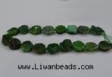 CNG2772 15.5 inches 20*22mm - 22*26mm freeform agate beads