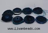 CNG2787 15.5 inches 35*40mm - 45*50mm freeform agate beads