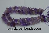 CNG2821 10*14mm - 13*18mm faceted nuggets ametrine beads