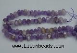 CNG2822 10*14mm - 13*18mm faceted nuggets lavender amethyst beads