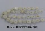 CNG2845 15.5 inches 15*20mm - 25*30mm freeform druzy agate beads