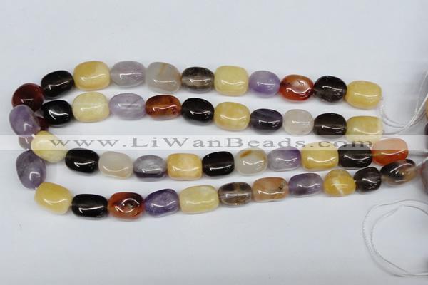 CNG29 15.5 inches 12*17mm nuggets mixed gemstone beads