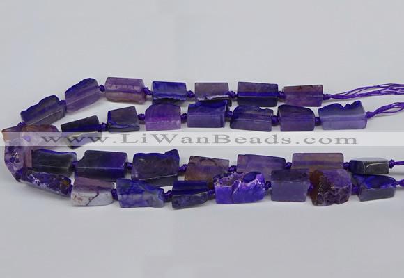 CNG2901 15.5 inches 12*16mm - 15*25mm freeform agate beads