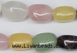 CNG30 15.5 inches 12*17mm nuggets mixed gemstone beads