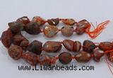 CNG3055 25*30mm - 30*40mm nuggets agate gemstone beads