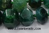 CNG3179 15.5 inches 12*16mm - 25*30mm nuggets agate beads