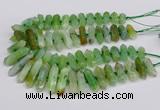 CNG3226 15.5 inches 10*20mm - 12*40mm faceted nuggets agate beads