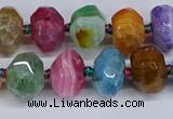 CNG3370 15.5 inches 10*14mm - 12*16mm nuggets agate beads