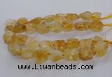 CNG3424 15.5 inches 15*20mm - 20*30mm nuggets citrine beads