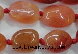 CNG347 15.5 inches 12*16mm - 20*28mm nuggets agate gemstone beads