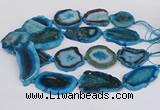 CNG3490 15.5 inches 35*40mm - 45*55mm freeform agate beads