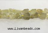 CNG3562 15.5 inches 18*20mm - 25*30mm nuggets rough lemon quartz beads