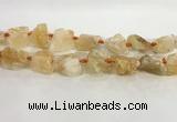 CNG3563 15.5 inches 18*20mm - 25*30mm nuggets rough citrine beads