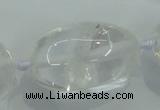 CNG357 15.5 inches 15*30mm - 25*48mm nuggets white crystal beads