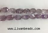 CNG3583 13*18mm - 15*20mm faceted nuggets light amethyst beads