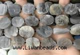 CNG3709 15.5 inches 15*20mm oval rough labradorite beads