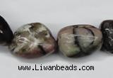 CNG46 15.5 inches 18*25mm nuggets staurolite gemstone beads