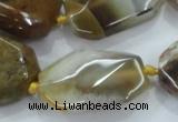 CNG468 15.5 inches 15*20mm - 20*32mm nuggets agate beads