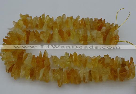 CNG5020 15.5 inches 5*15mm - 8*25mm nuggets citrine beads