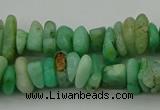 CNG5041 15.5 inches 3*8mm - 6*10mm nuggets Australia chrysoprase beads