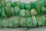 CNG5042 15.5 inches 5*8mm - 8*12mm nuggets Australia chrysoprase beads