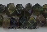 CNG5097 15.5 inches 10*14mm - 12*16mm faceted nuggets fluorite beads