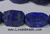 CNG5110 15.5 inches 14*20mm - 18*25mm freeform lapis lazuli beads