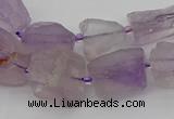 CNG5242 15.5 inches 8*12mm - 15*25mm nuggets amethyst beads