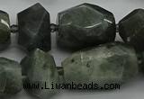 CNG5280 15.5 inches 12*16mm - 18*25mm faceted nuggets labradorite beads