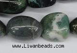 CNG53 15.5 inches 12*18mm - 24*30mm nuggets grass agate beads