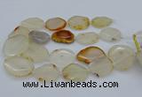 CNG5363 15.5 inches 20*30mm - 35*45mm faceted freeform agate beads