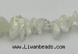 CNG5460 15.5 inches 6*10mm - 8*20mm nuggets plated quartz beads