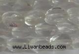 CNG555 15.5 inches 7*10mm nuggets white crystal beads