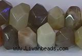 CNG5581 15.5 inches 10*14mm - 13*18mm faceted nuggets moonstone beads