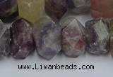 CNG5627 15.5 inches 10*14mm - 13*18mm faceted nuggets tourmaline beads