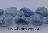 CNG5725 10*14mm - 12*16mm nuggets aquamarine beads wholesale