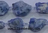 CNG5726 13*18mm - 15*20mm nuggets aquamarine beads wholesale