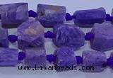 CNG5906 15.5 inches 4*6mm - 6*10mm nuggets rough charoite beads