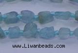 CNG5908 15.5 inches 4*6mm - 6*10mm nuggets rough light apatite beads