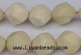 CNG6049 15.5 inches 12mm faceted nuggets jasper beads