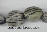 CNG62 15.5 inches 12*18mm - 20*30mm nuggets black water jasper beads