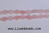 CNG6325 15.5 inches 14*18mm - 16*22mm freeform rose quartz beads