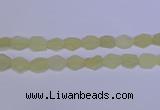 CNG6356 15.5 inches 14*18mm - 16*22mm freeform matte lemon quartz beads